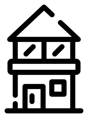 Ev inşa simgesi, özet biçimi