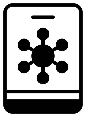 veri simgesi vektör illüstrasyonu