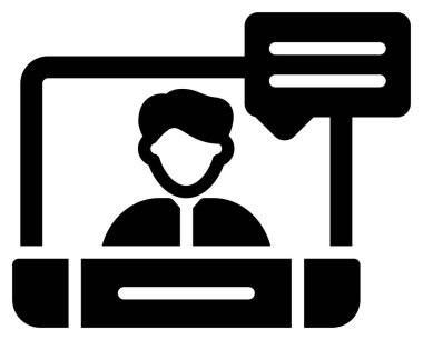 seo modern simgesinin vektör illüstrasyonu