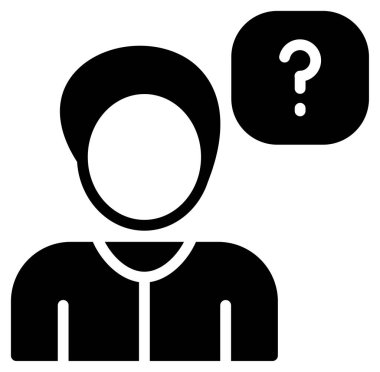 soru simge vektör çizim