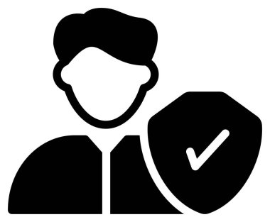 avatar erkek kişisi simgesi ana hatlar biçiminde