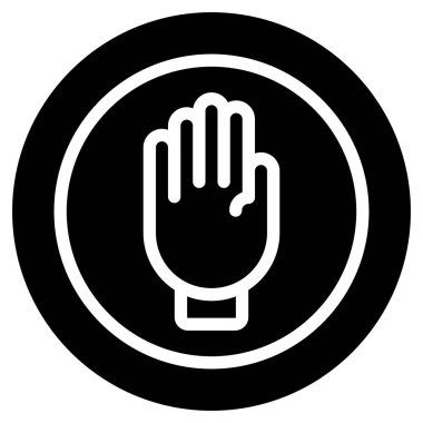 Bozuk para simgesi ile el, basit biçim