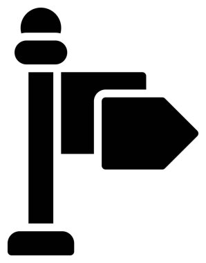 ok yönü sağ simgesi ana hat biçiminde