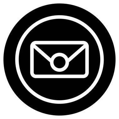 e-posta vektör simgesi modern illüstrasyon