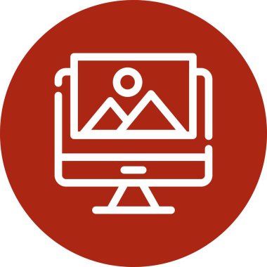 vektör dizüstü bilgisayar simgesi