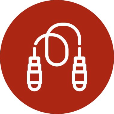 benzersiz radyo hattı vektör simgesi