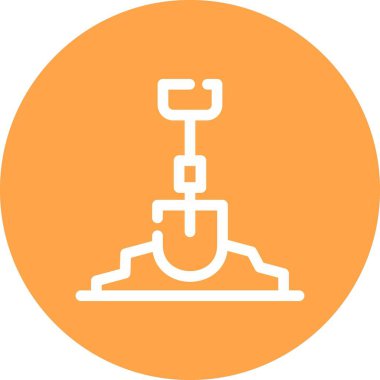 Modern simgenin vektör illüstrasyonu