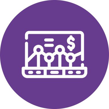 seo modern simgesinin vektör illüstrasyonu