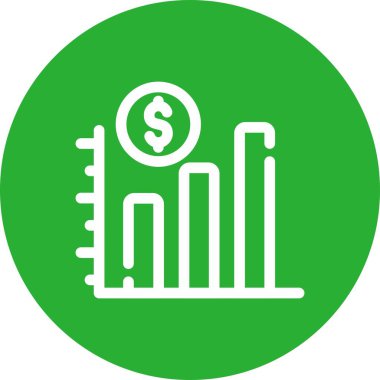 Grafiğin vektör illüstrasyonu