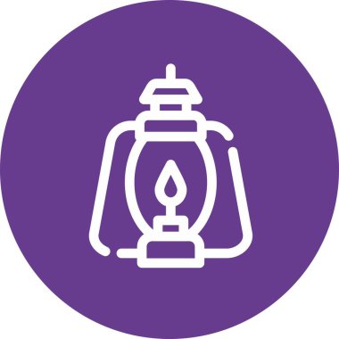 Benzersiz gaz tankı vektör simgesi