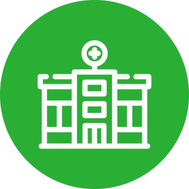 Bina. Web simgesi basit tasarım