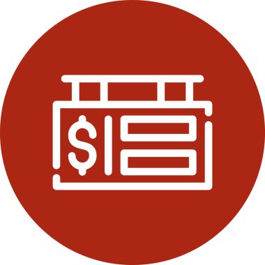 Vektör Doları simge tasarlamak