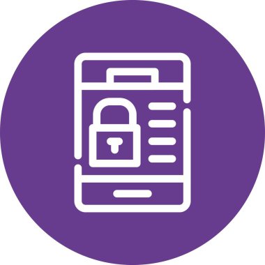 vektör evrak çantası simgesi illüstrasyonu