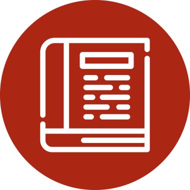 Vektör belgesi Simge illüstrasyonu