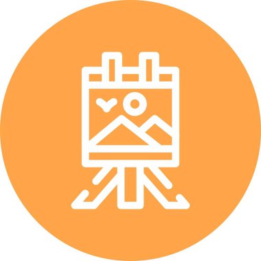 Bir oyun simgesinin vektör illüstrasyonu