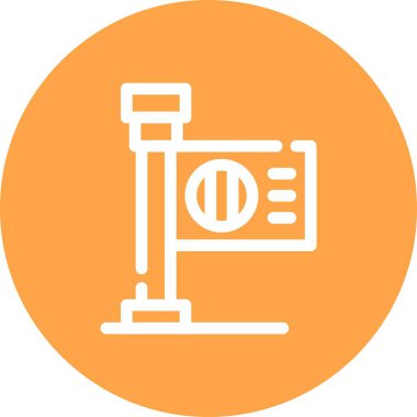 güzel tıbbi vektör çizgisi simgesi