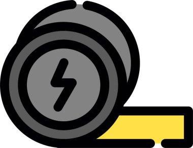 Saat simgesinin vektör illüstrasyonu