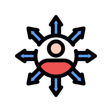 Güneş simge vektör işareti simgesi