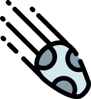 top buz simgesi ile doldurulmuş dış hat biçimi