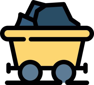 Araç simgesi, vektör illüstrasyonu