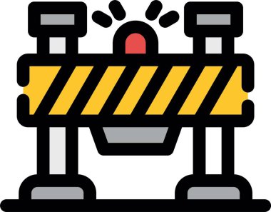 İnşaat endüstrisi inşaat simgesi - taslak biçimi