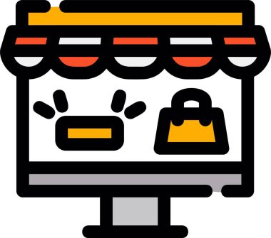 yiyecek alışveriş arabası simgesi