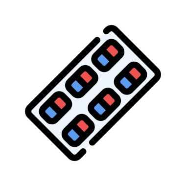 Tıbbi ve sağlık simgesinin vektör illüstrasyonu