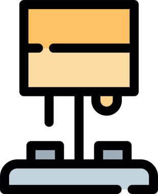 araba servis onarım simgesi - taslak biçimi