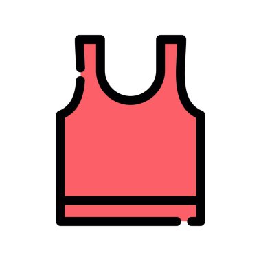 Bir spor salonu simgesinin vektör çizimi