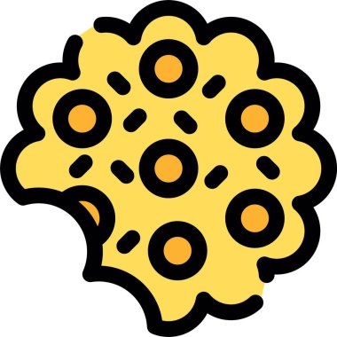 çiçek simgesi, vektör illüstrasyonu