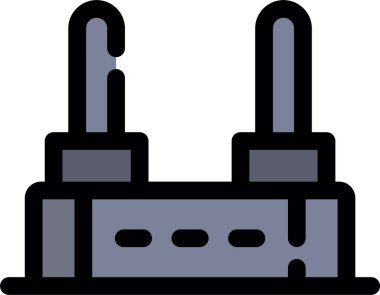 router simgesi vektör illüstrasyonu