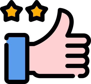 El hareketi simgesi, vektör illüstrasyonu