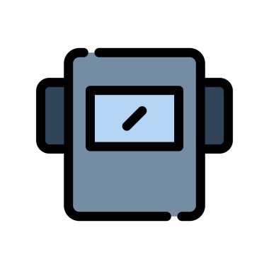 kamera simgesi renk dış hat vektörü