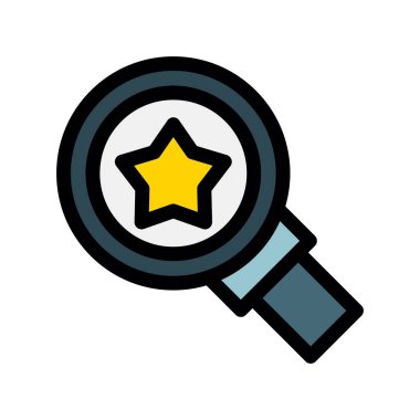 vektör Arama Simgesi illüstrasyonu