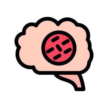 Beyin simgesi, dış hat biçimi