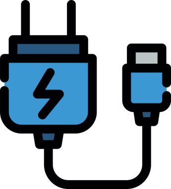 Pil elektrik simgesini ana hatlarıyla yükle