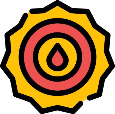 yağ simgesi, vektör illüstrasyonu