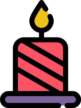 Doğum günü pastası. Basit tasarım