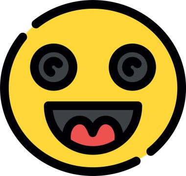 İçi doldurulmuş emoji simgesi - özet biçimi