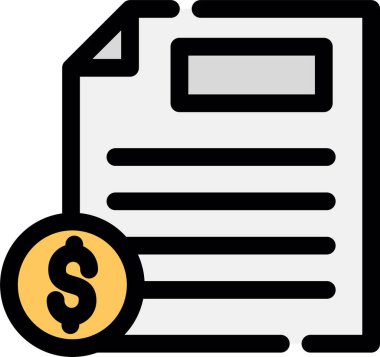 iş sözleşmesi simgesi tam stil özet biçimi