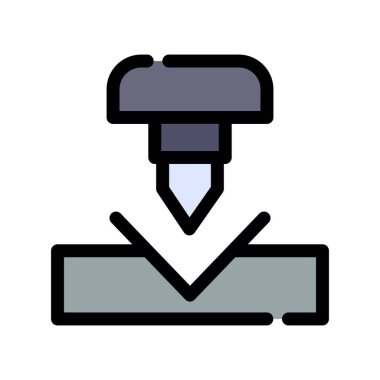 Modern b 'nin vektör illüstrasyonu eksik simgesi