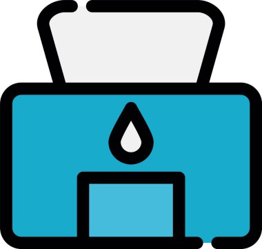 su damlası vektör simgesi