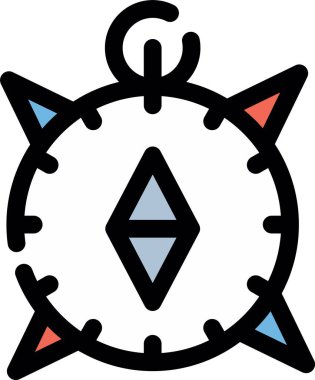 pusula simgesini dosya özeti biçiminde pusula simgesi