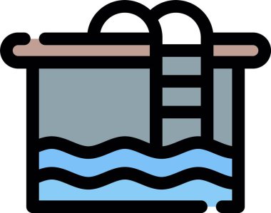 Sepet. Web simgesi basit illüstrasyon