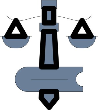 Bir geminin vektör çizimi