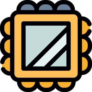 Kamera simgesi. Basit resimleme