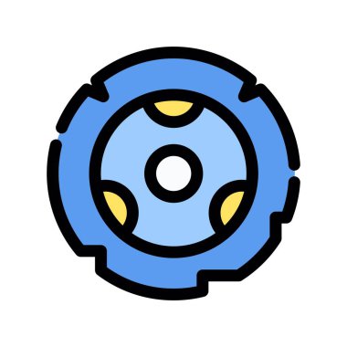 Kişisel ve ticari kullanım için dişli vektör simgesi simgesi vektör çizimi..