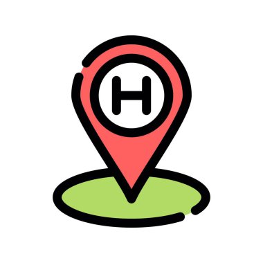 konum simgesine sahip konum kodu, özet biçimi