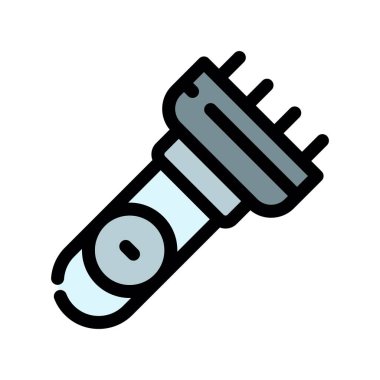 tıpa vektör renk çizgisi simgesi