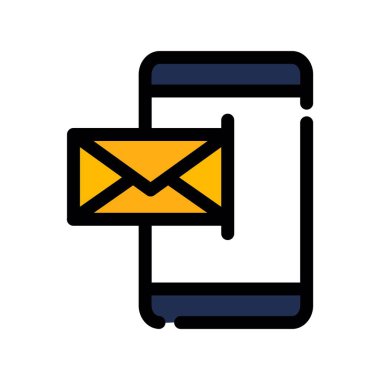 e- posta vektörü renk simgesi